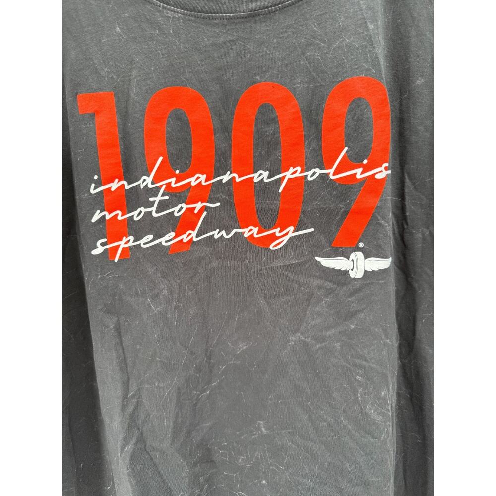 CampDavid Womens T Shirt 1909 Indianapolis Motor Speedway Grey Size XL New - Picture 3 of 7